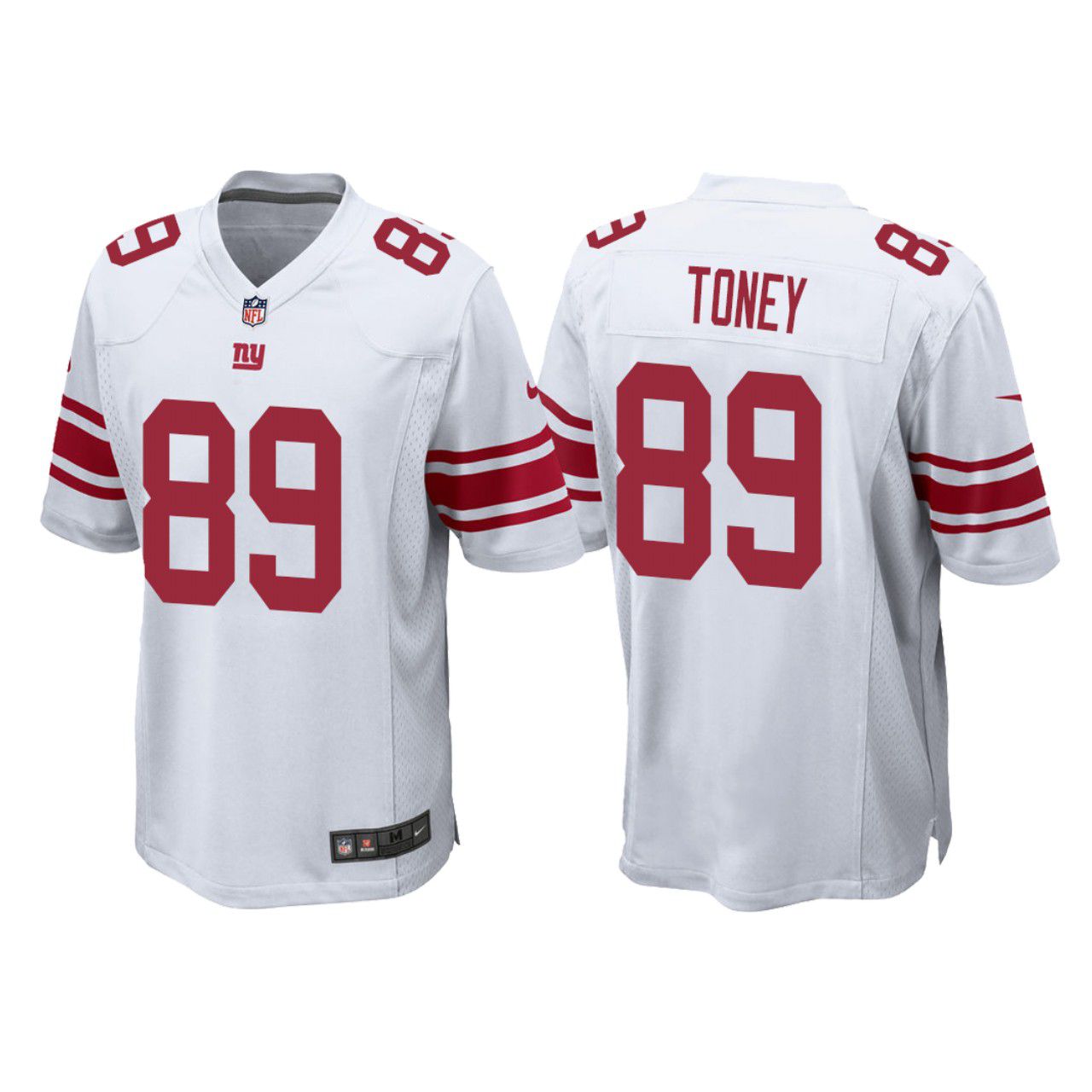 Men New York Giants #89 Kadarius Toney Nike White Game Player NFL Jersey